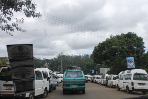 Minibuses always fall prey to traffic police sanctions but still continue to ply the roads.